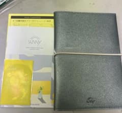 SUNNY マンスリースケジュール帳 B6ミニ　シルバー　カバーのみのサムネイル