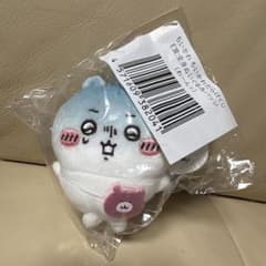 치이카와 다라케쿠지 E상 전신 봉제인형 배지 와응