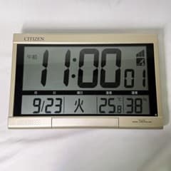 未使用品】CITIZEN パタパタ時計 ネオカラー オレンジ 置時計 | Shop