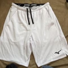 MIZUNO テニス ハーフパンツ ホワイト XLのサムネイル