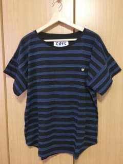 tsumori chisato☆cat'sボーダーTシャツのサムネイル