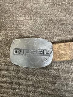 DIESEL ベルト レザー ヴィンテージ加工 90のサムネイル