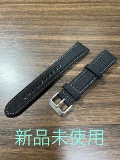 セイコー　純正ファブリックベルト　黒　20mmのサムネイル
