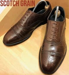 Scotch Grain スコッチグレイン　クウォーターブローグ 24.5cmのサムネイル