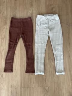 キッズ　スパッツ　女の子用　120cm ２本セットのサムネイル