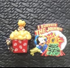 東京ディズニー　センターオブジアースマグネット　チップ&デールギミックトイ 東京ディズニー センターオブジアースマグネット チップ&デール