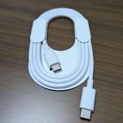 Type-C to Type-C 充電ケーブル ホワイト 1mのサムネイル