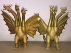 キングギドラ フィギュア⭐️レア色違い⭐️貴重な2本つの⭐️歴代怪獣