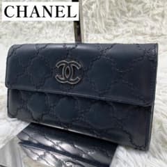 ✨極美品✨】シャネル ウルトラステッチ マトラッセ デカココ 長財布 