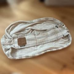 Betta Carry me！【スタンダード】ストライプ＆ドット(グレージュ)のサムネイル