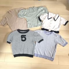 レディースサマーニット5点セットS～Mサイズのサムネイル