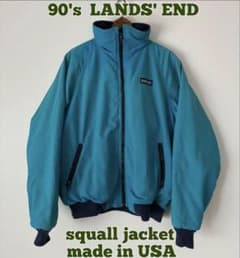90's Lands' End Squall Nylon Jacket アメ製のサムネイル