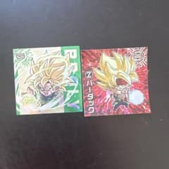 ドラゴンボール シール 2枚セット ブロリー バーダックのサムネイル