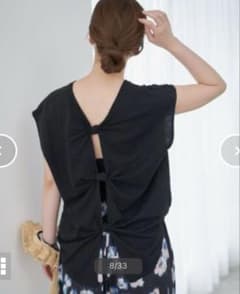 IENA カットソー　ブラックのサムネイル