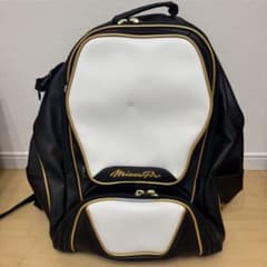 MizunoPro バックパック 白/黒/ ミズノプロ リュック 高校野球 - メルカリ