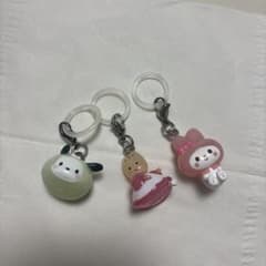 サンリオ ゆるっとめじるしアクセサリー マイメロ マロンクリーム ポチャッコのサムネイル