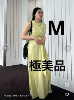 極美品】MEDI WASHABLE WAIST ROLL DRESS - メルカリ