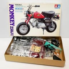 タミヤ製プラモデル「1/6 ホンダ モンキー Z50J-Ⅰ」初販ver - メルカリ