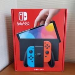 Switch(有機ELモデル) ネオンブルー/ ネオンレッド　新品未使用品のサムネイル