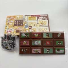 サンリオ パッケージチャーム　チョコブロックシール　バツ丸のサムネイル