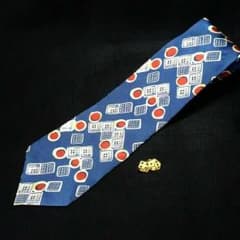 レトロ〓ネクタイ & ダイスピンセット　ロカビリー　オールディーズ　50'sのサムネイル