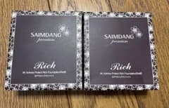 【新品】SAIMDANGpremiumリッチファンデーション（リフィル)パフ付きのサムネイル