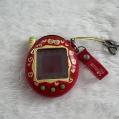【動作確認済】祝ケータイかいツー！たまごっちプラス 赤いシリーズ　りんごれっどのサムネイル