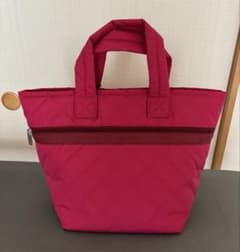 新品＊レスポートサック 神崎恵 コラボトートバッグ＊ピンクピーコック