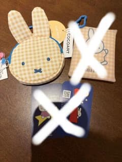 COCOART ミッフィー フェイス ポーチ キーチャームのサムネイル