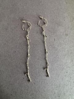 LEMAIRE Short Twig Creole ロングピアス ゴールド | Mercari