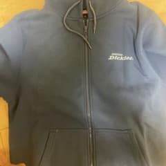 GENUINE Dickies ジップアップパーカー ネイビー Mのサムネイル