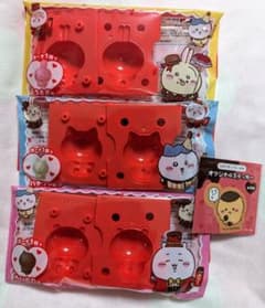 ちいかわ　ロッテ　チョコレート型　３種類のサムネイル
