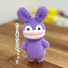 あみぐるみ　うさぎ　たらこ唇　クセ強のサムネイル