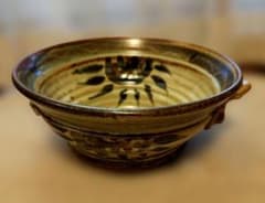 希少 美品 ロイ•マーティン 金谷千恵子 陶器 取っ手付中鉢 ロイ&チエコ 美品＆希少】▨笠間焼 Roy & Chieko（ロイ＆チエコ）中鉢 - メルカリ