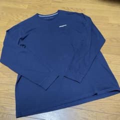 patagonia ネイビー 長袖シャツ　Lサイズのサムネイル