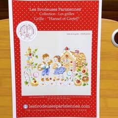 クロスステッチ 図案 レブロードズパリジェンヌ ヘンゼルとグレーテル お菓子のサムネイル