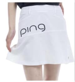 PING レディース ゴルフスカート ホワイトMのサムネイル