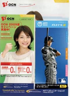 相武紗季 OCN カタログ リーフレット イチロー - メルカリ