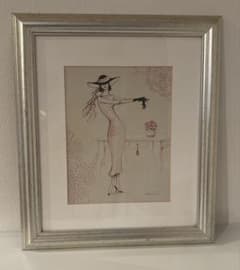 英国製】ローラアシュレイ アートフレーム 額装 絵画 壁掛け - メルカリ