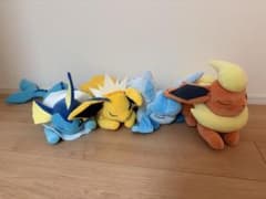 もふぐっとぬいぐるみ 4種セット イーブイフレンズ ブイズ おひるね Ver