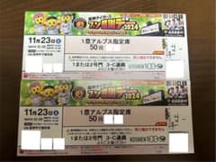 阪神タイガースファン感謝デー2024 チケット 2枚のサムネイル