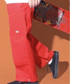Dickies ダブルニー 赤 36インチのサムネイル