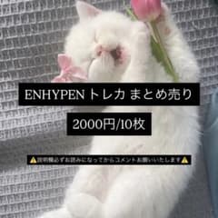 ヒスントレカまとめ売り！【説明欄必読】3月まで ENHYPEN トレカ ⚠️説明必ずお読みください⚠️ - メルカリ