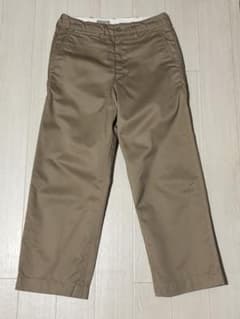 【BUZZ RICKSON'S × BEAMS BOY 】チノパン　ベージュのサムネイル