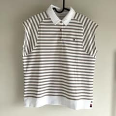 TOMMY HILFIGER GOLF フレンチスリーブポロシャツ Lのサムネイル