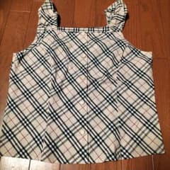 Burberry ノースリーブ チェック柄 トップス
