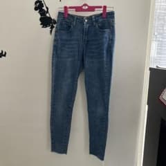 レディース スキニーデニムパンツ 27インチのサムネイル