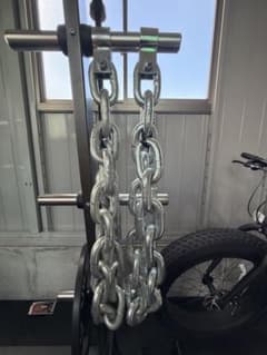 ジムチェーン約40KG(約20KG×2本セット) 150cm 定価33,000円 ジムチェーン約40KG(約20KG×2本セット) 150cm 定価33,000円 - メルカリ