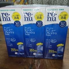 【6本】コンタクトレンズ　コンタクト洗浄液 レニュー　Renu 355ml ×6のサムネイル