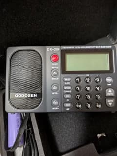 QODOSEN DX-286 BCLラジオ 短波ラジオ TEF6686 DSP QODOSEN DX-286 Portable Radio, with TEF6686 Automotive Chip,LW,AM